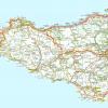 Plano de transporte de Sicilia - MapaCarreteras.org