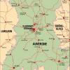 Mapa de pistas de Auvergne - MapaCarreteras.org