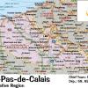 Mapa de pistas de Nord-Pas-de-Calais - MapaCarreteras.org