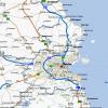 Mapa de carreteras de Dublin - MapaCarreteras.org